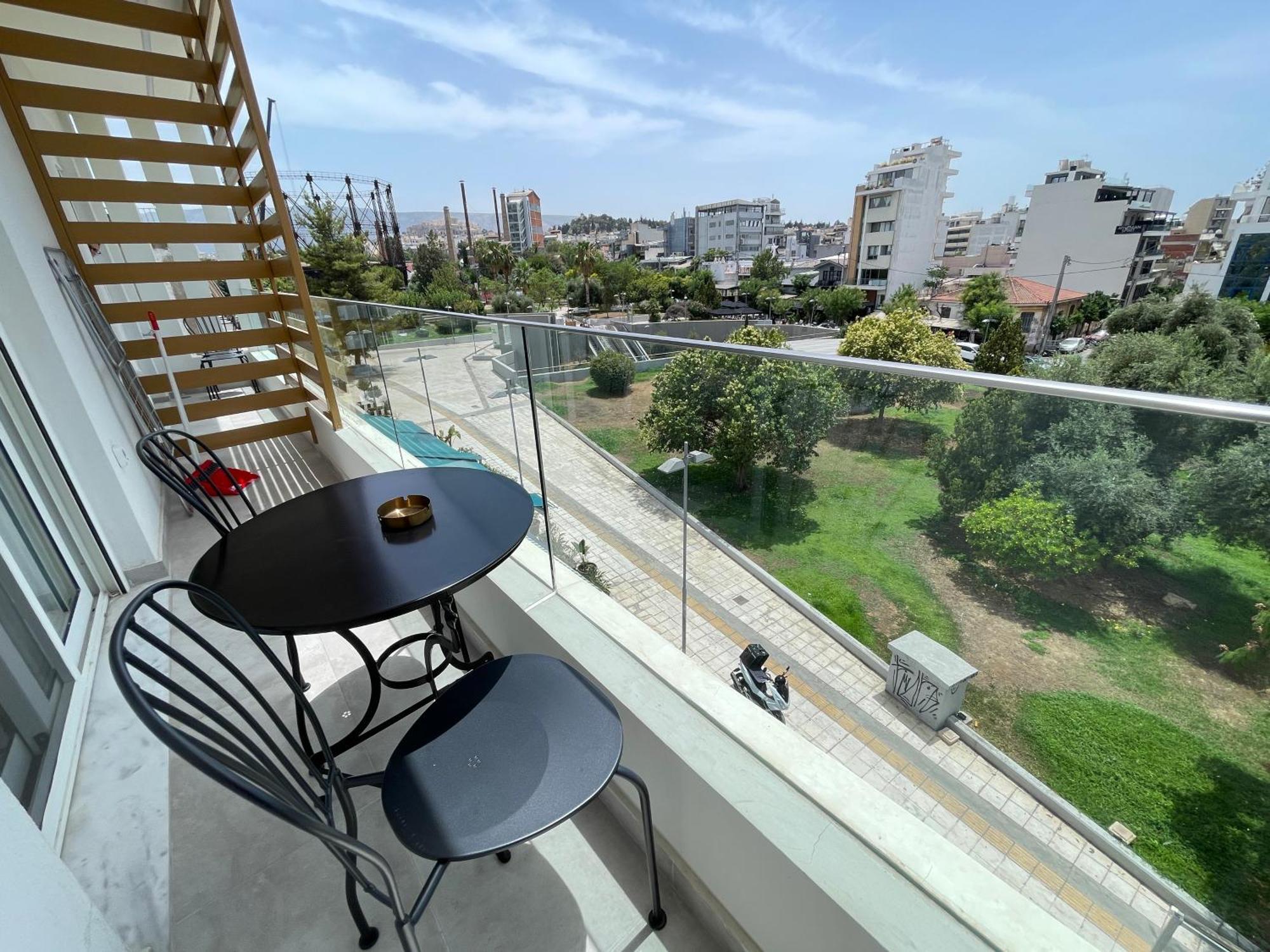 Acropolis View Luxurious Studio Living Apartment Athens Luaran gambar