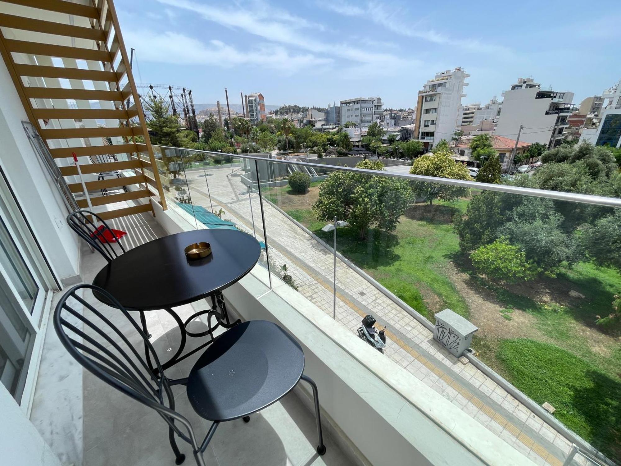 Acropolis View Luxurious Studio Living Athens Luaran gambar